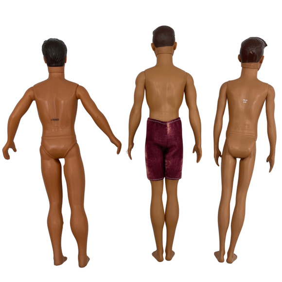 Nude Barbie Ken Doll Elvis Presly and 2 Assorted Barbie's Boyfriend Ken Dolls - Picture 2 of 12